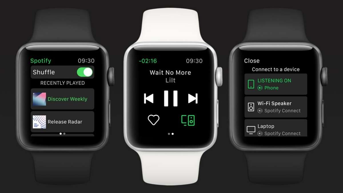Apple Watch: aplikacja Spotify pojawiła się bez trybu offline